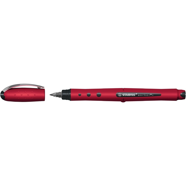 [2020/250-41] Rollerpen STABILO Worker+ Wildflower bordeaux
