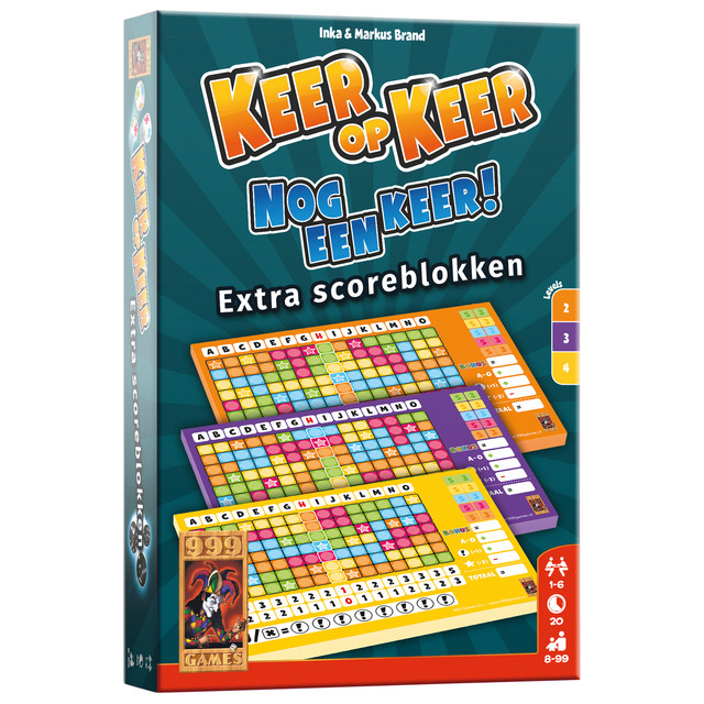 [1406264] Scoreblok Keer op Keer level 2 3 en 4