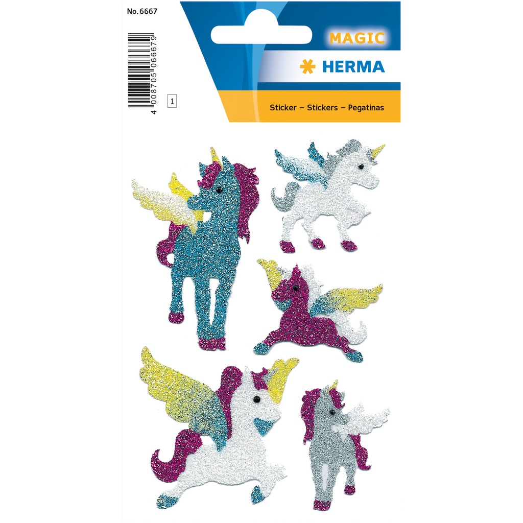 [1406713] Magic sticker Eenhoorn