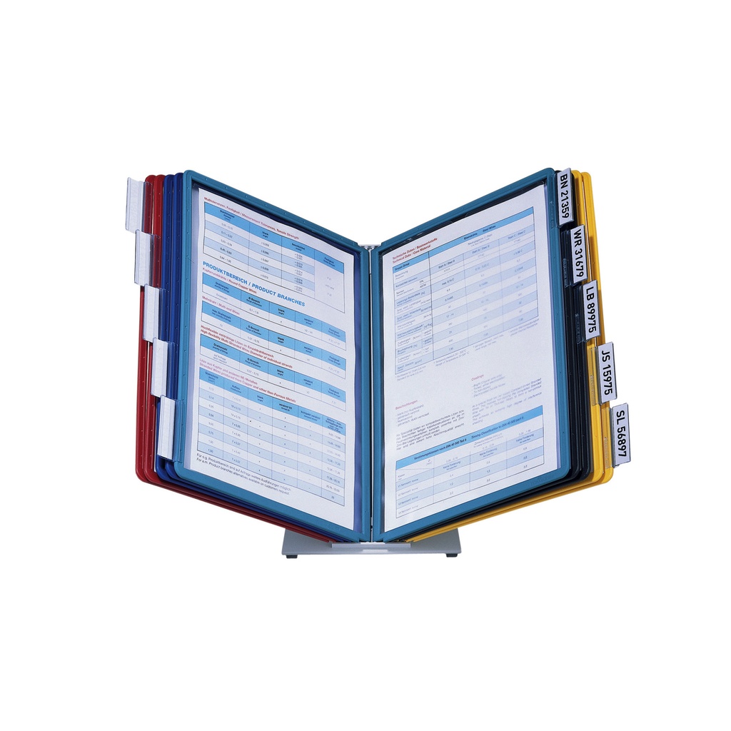 [1423229] Bureaustandaard Durable Vario met 10-tassen A4 ass