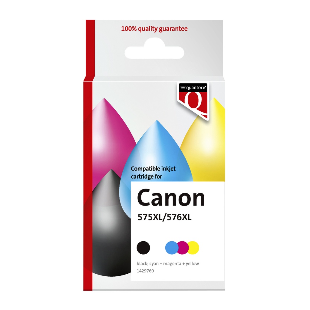 [1429760] Inktcartridge Quantore Canon Pg-575XL Cl-576XL