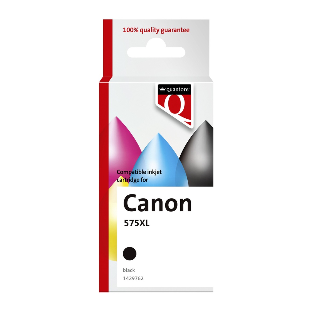 [1429762] Inktcartridge Quantore Canon Pg-575XL zwart
