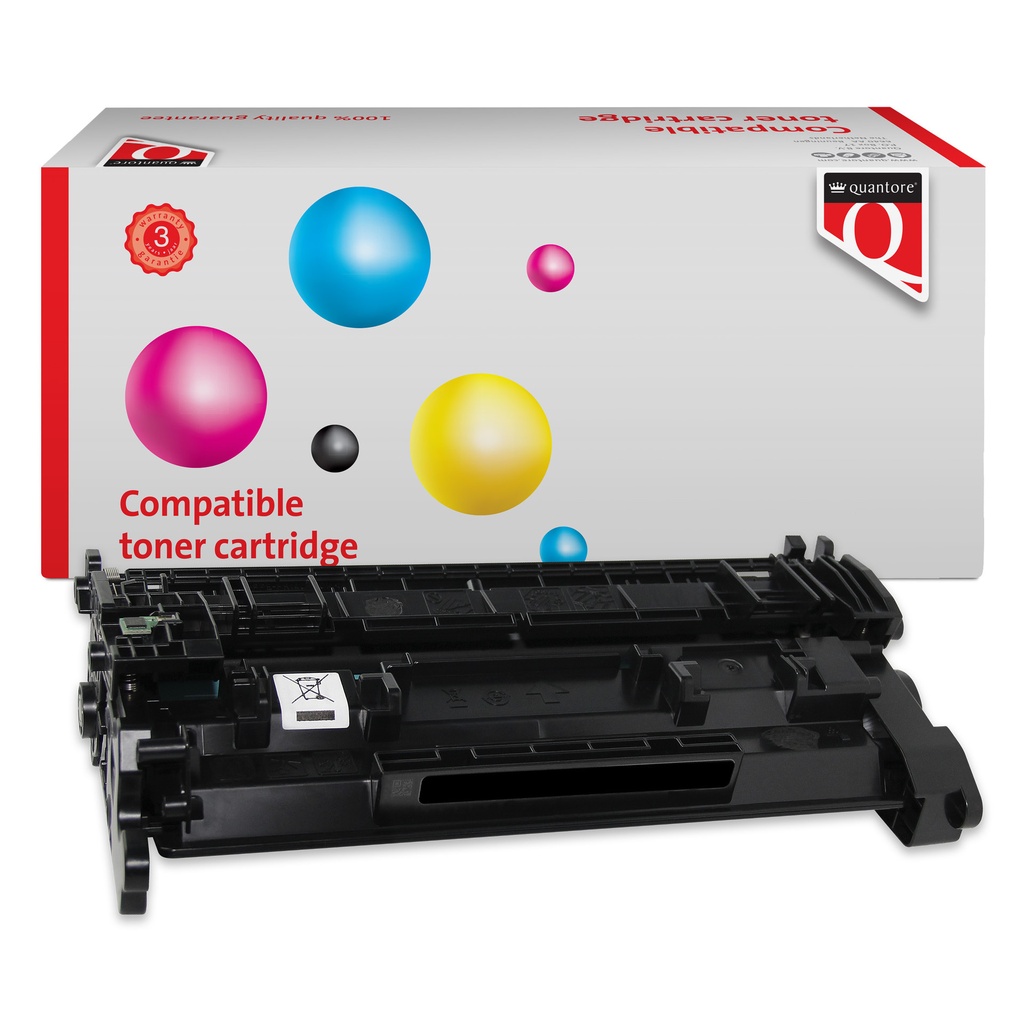 [1434097] Tonercartridge Quantore Canon 057H zwart