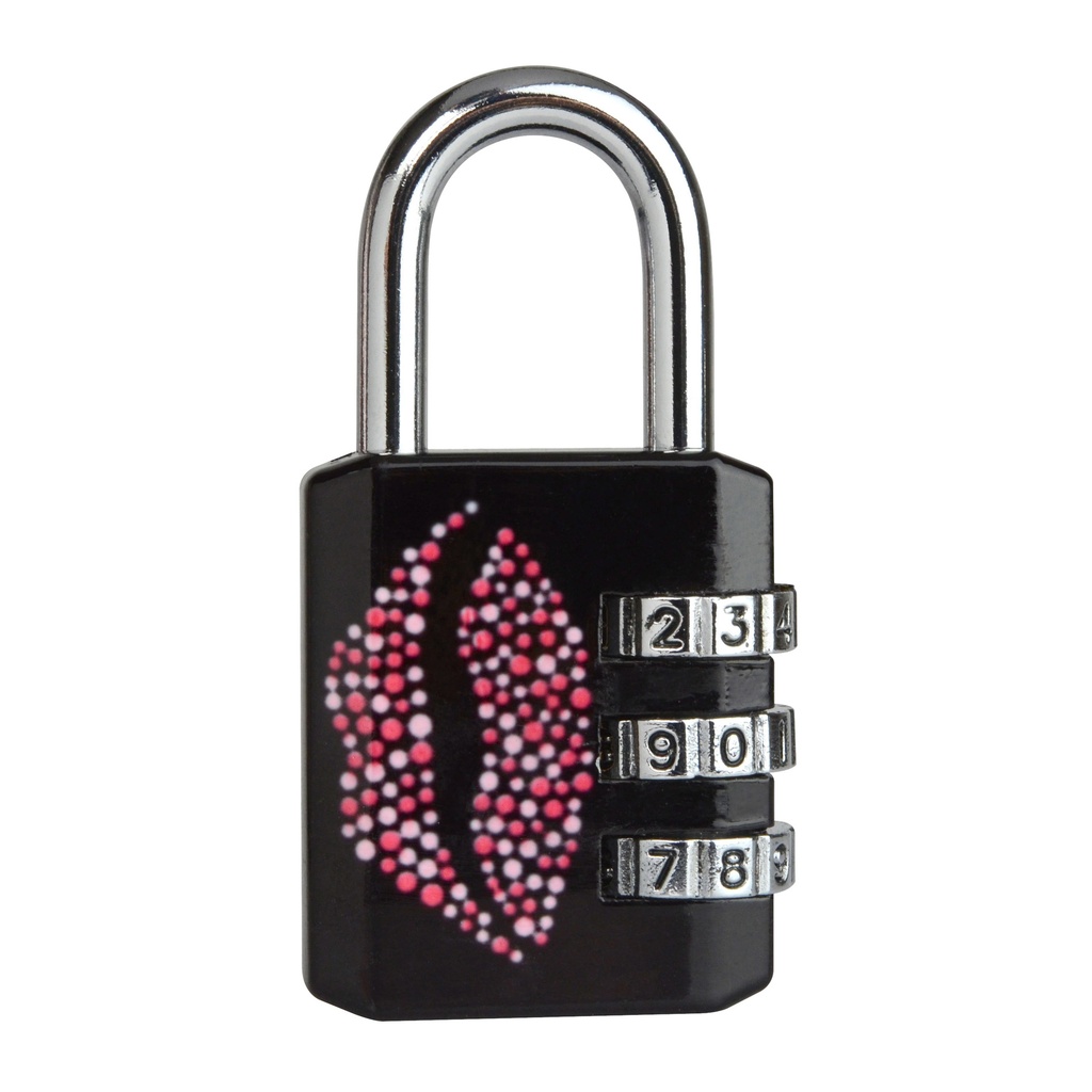 [1434599] Hangslot Masterlock 3 cijfer 30mm kus patroon