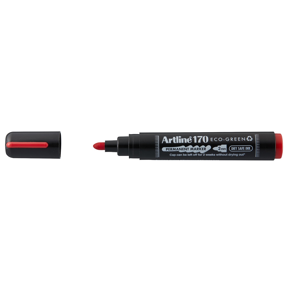 [1438847] Permanent marker Artline 170 Eco rond M rood
