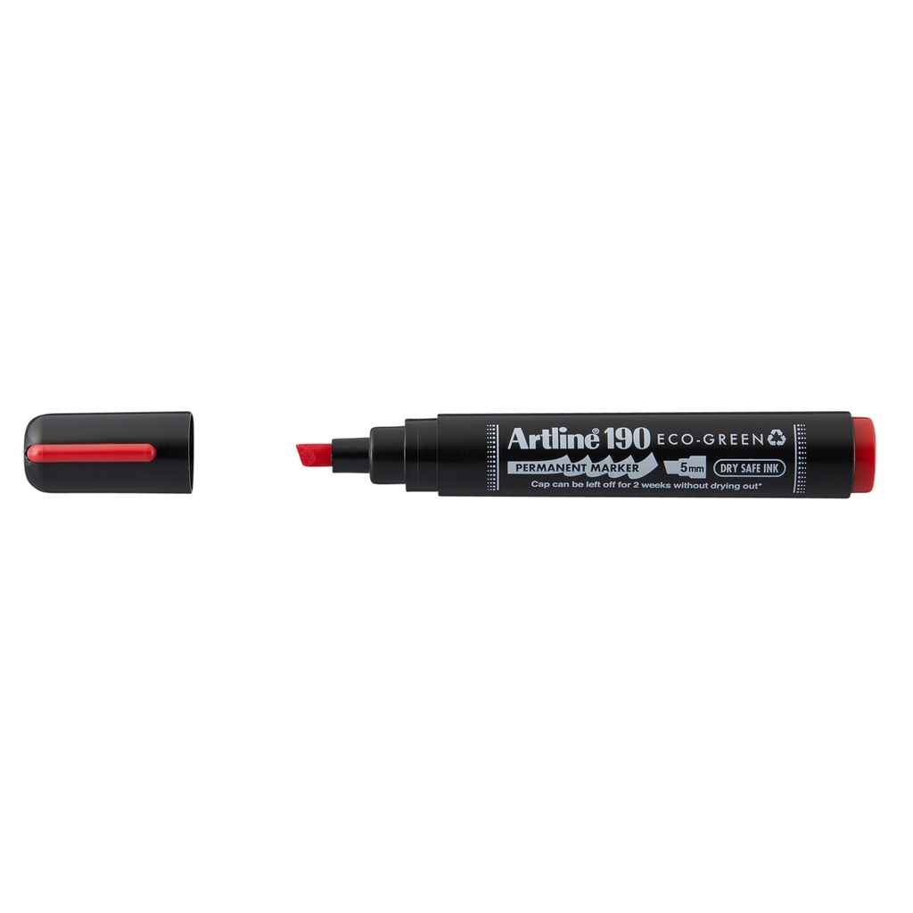 [1438852] Permanent marker Artline 190 Eco schuin 2-5mm rood
