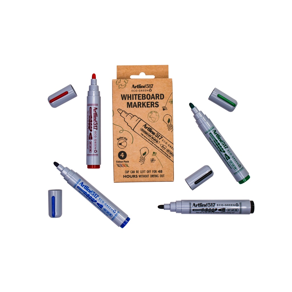 [1438855] Whiteboardmarker Artline 517 Eco rond M ass 4st