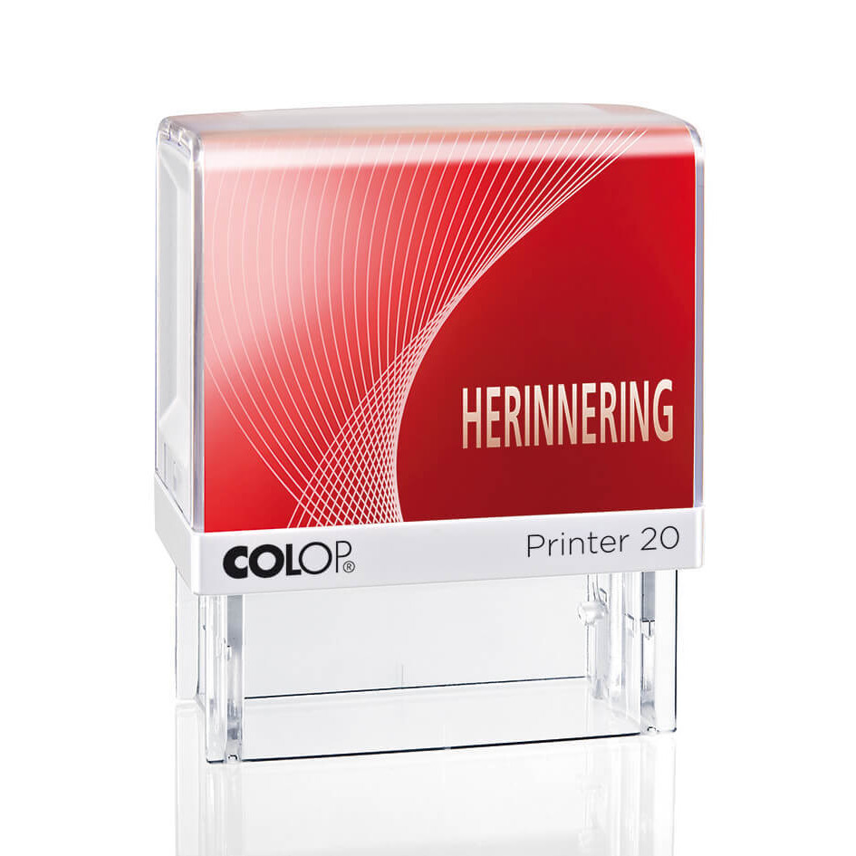 [350845] Tekststempel Colop Printer 20L herinnering