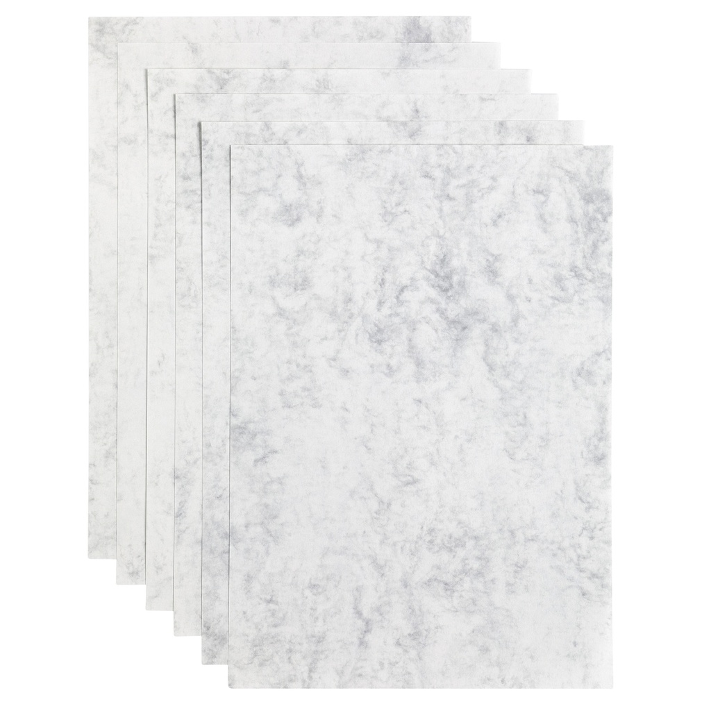[746357] Kopieerpapier Papicolor A4 90gr marble grijs