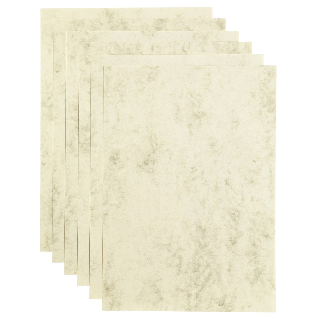 [746358] Kopieerpapier Papicolor A4 90gr marble ivoor