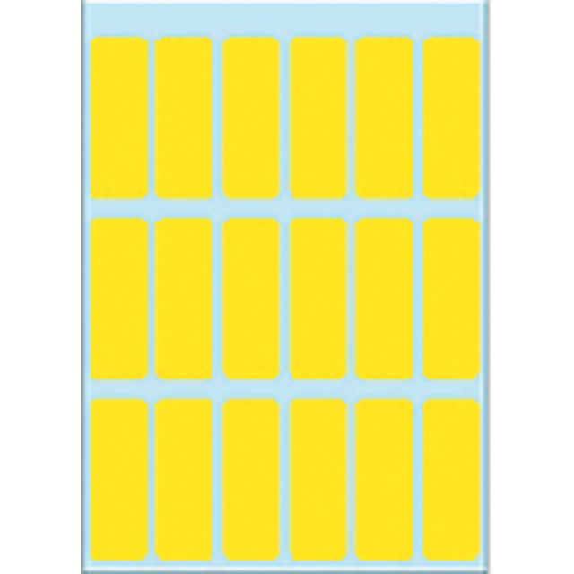 [815165] Etiket HERMA 3651 12x34mm geel 90st