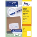 Etiket Avery 3478 210x297mm A4 wit 100st