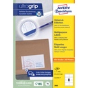 Etiket Avery 3660 97x67.7mm wit 800st