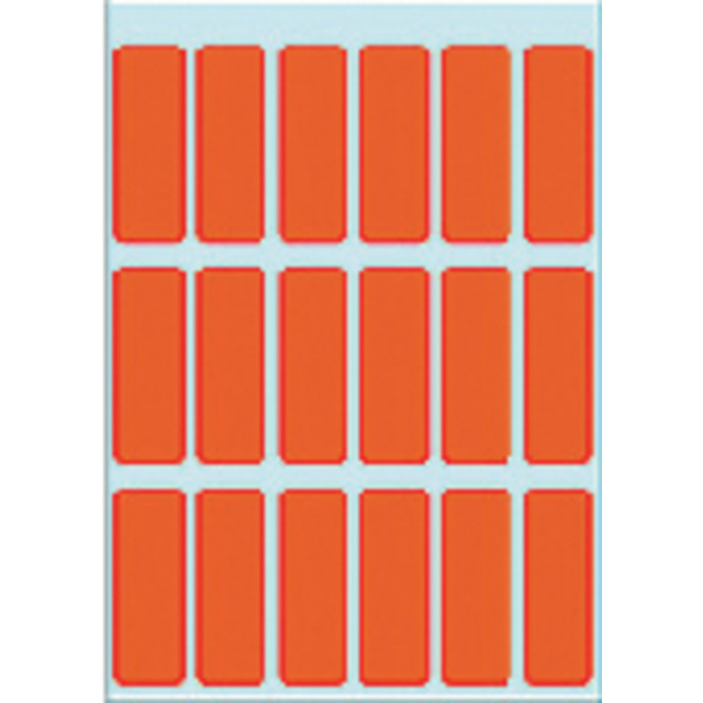 [818029] Etiket HERMA 3652 12x34mm rood 90st