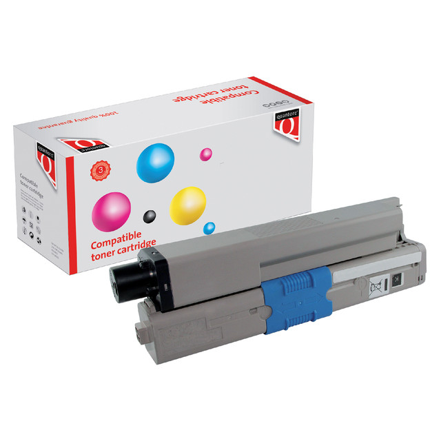 [859037] Toner Quantore  Oki 44973536 zwart
