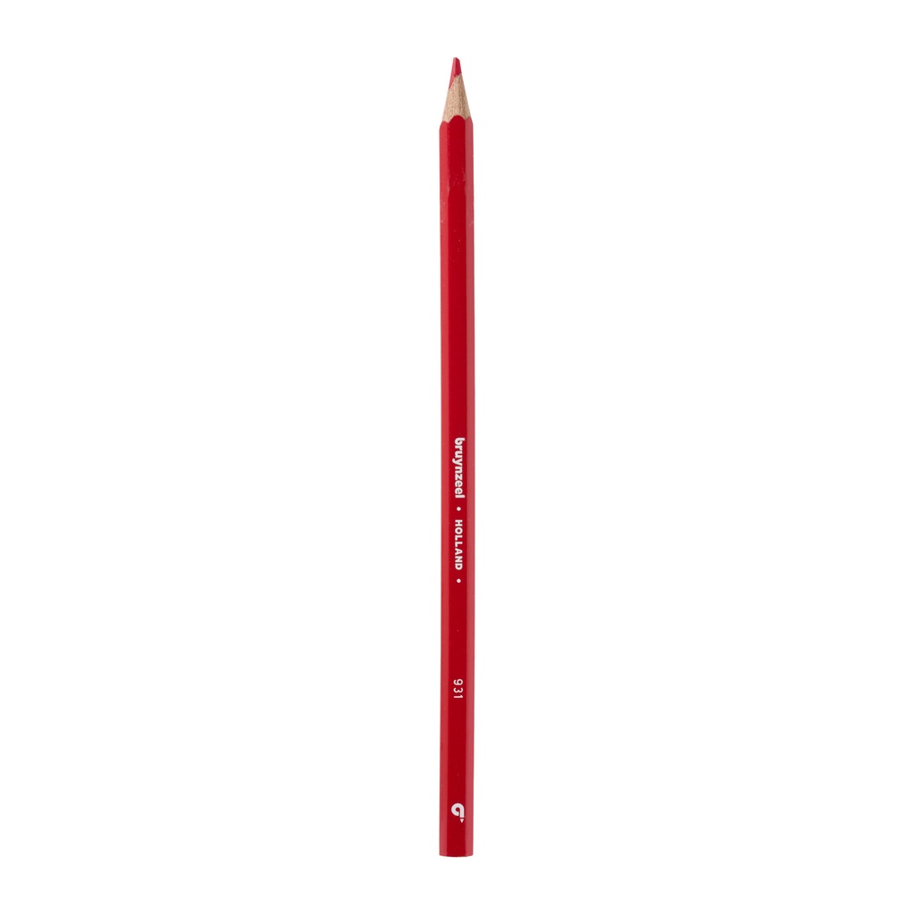 [60516931] Kleurpotlood Bruynzeel Super 931 vermiljoen