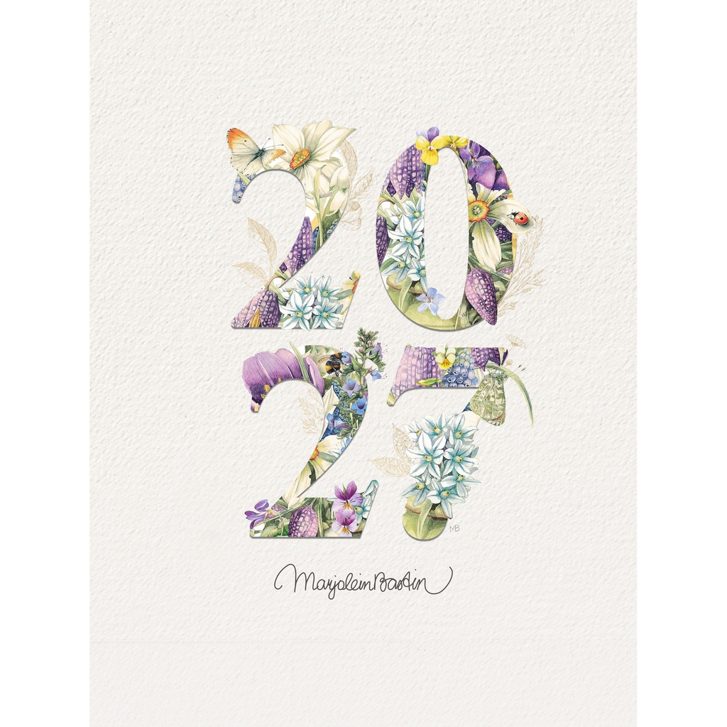 [30214333] Weekkalender 2027 Marjolein Bastin 165x230mm