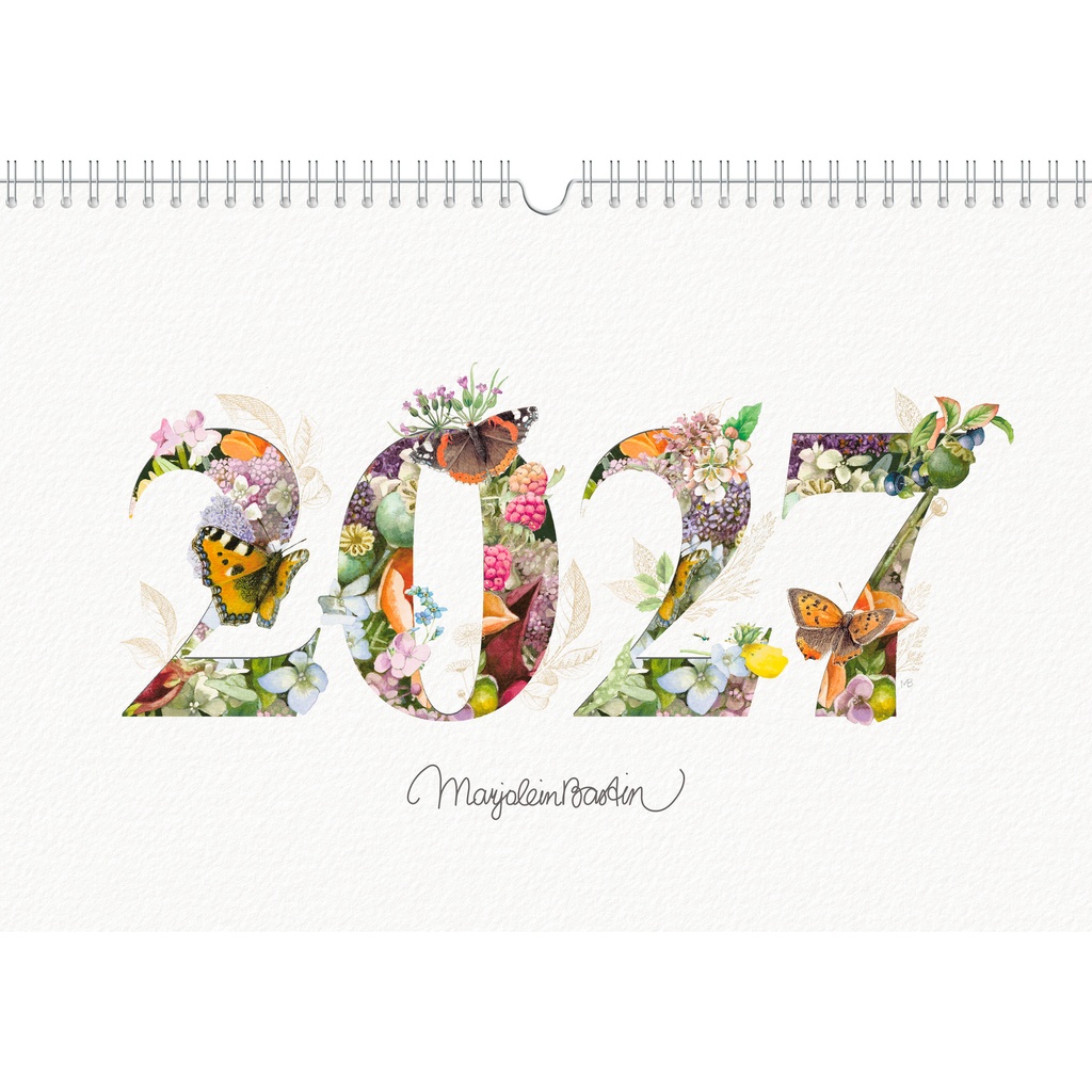 [30214338] Familiekalender 2027 Marjolein Bastin A4 nl