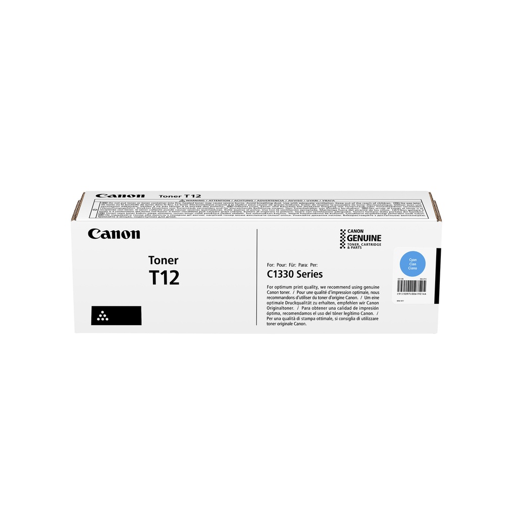 [5097C006] Tonercartridge Canon T12 blauw