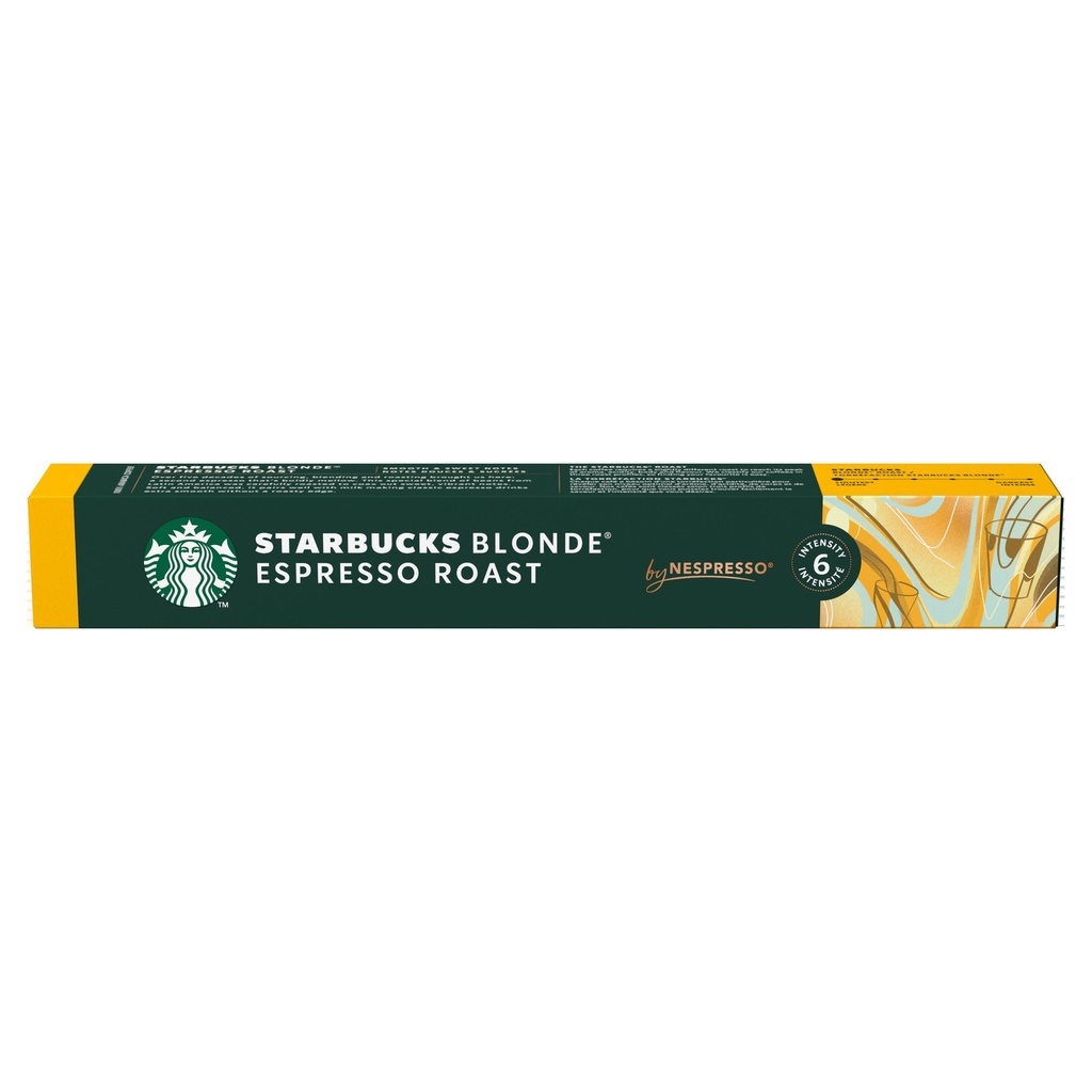 [6220712] Koffiecups Starbucks espres blon 10 stuks