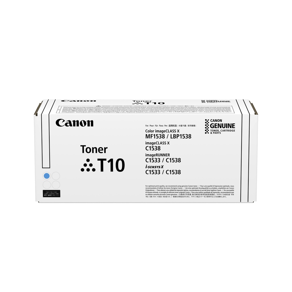 Tonercartridge Canon T10 blauw