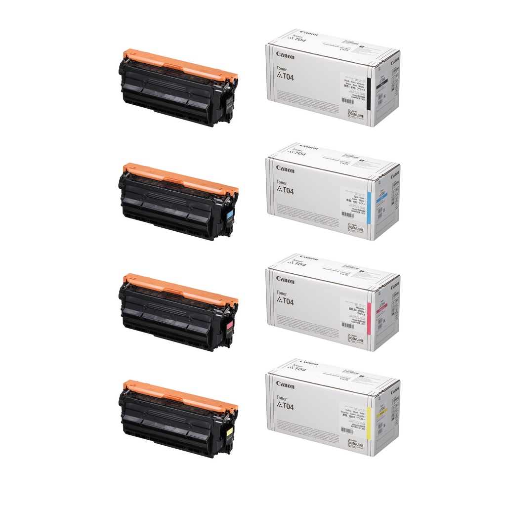 Tonercartridge Canon T04 geel