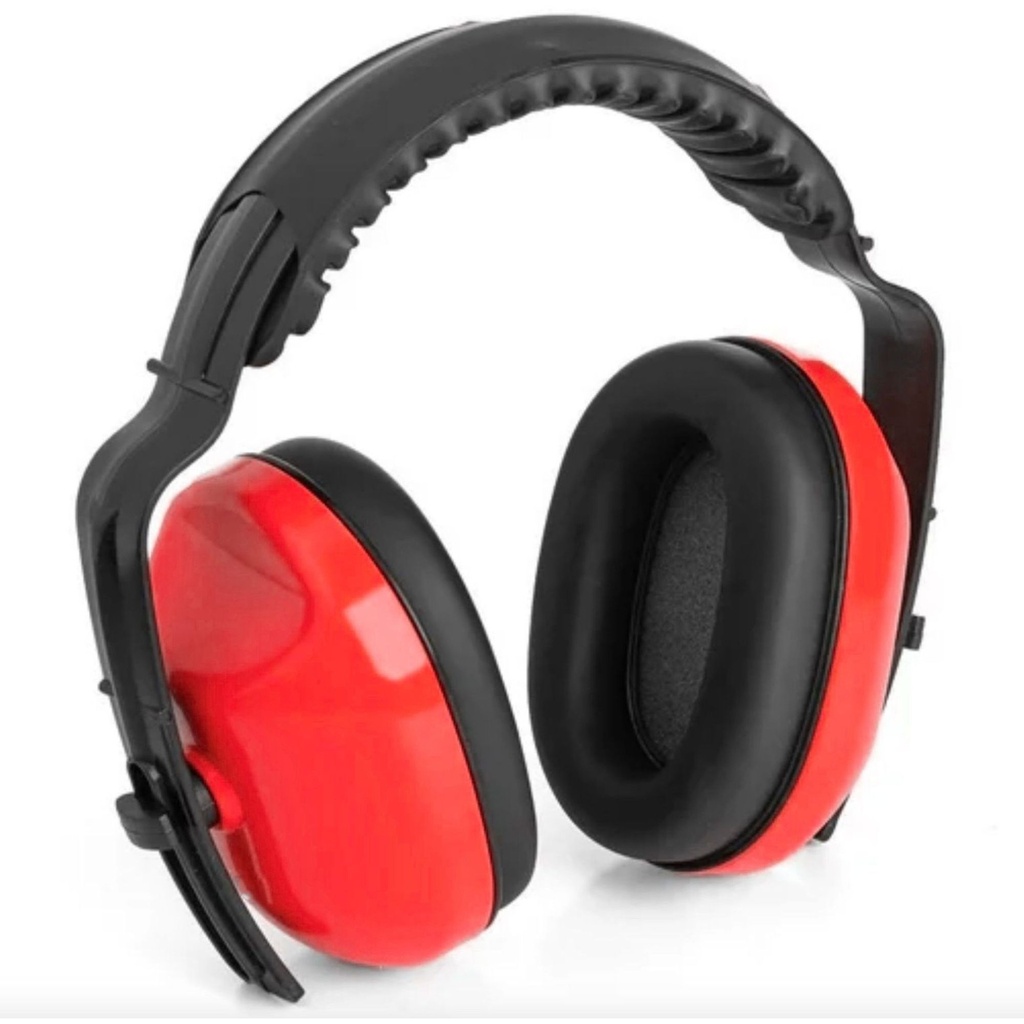 [E720R] Oorkap Active Gear 29 dB met hoofdbeugel rood