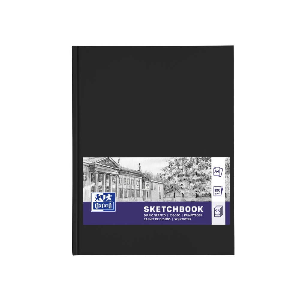 Dummyboek Oxford A4 96 vel zwart (100 g/m²)