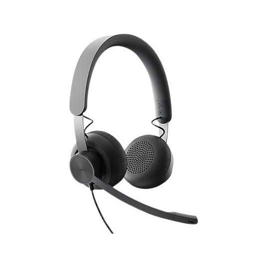 [981-000870] Headset Logitech Zone Wired zwart