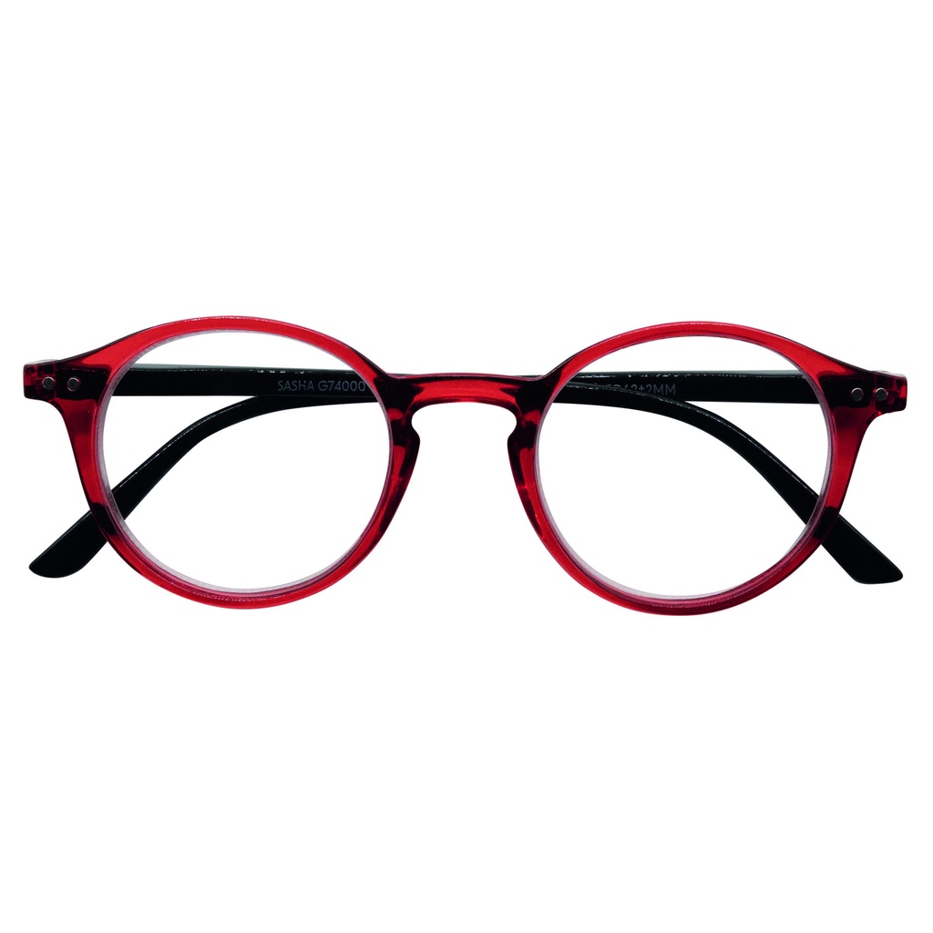[1308112] Leesbril I Need You +1.00dpt Sasha rood-zwart