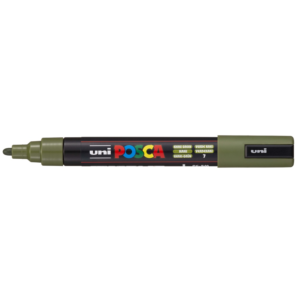 [PC5M VK] Paintmarker Uni POSCA PC5M M kaki groen