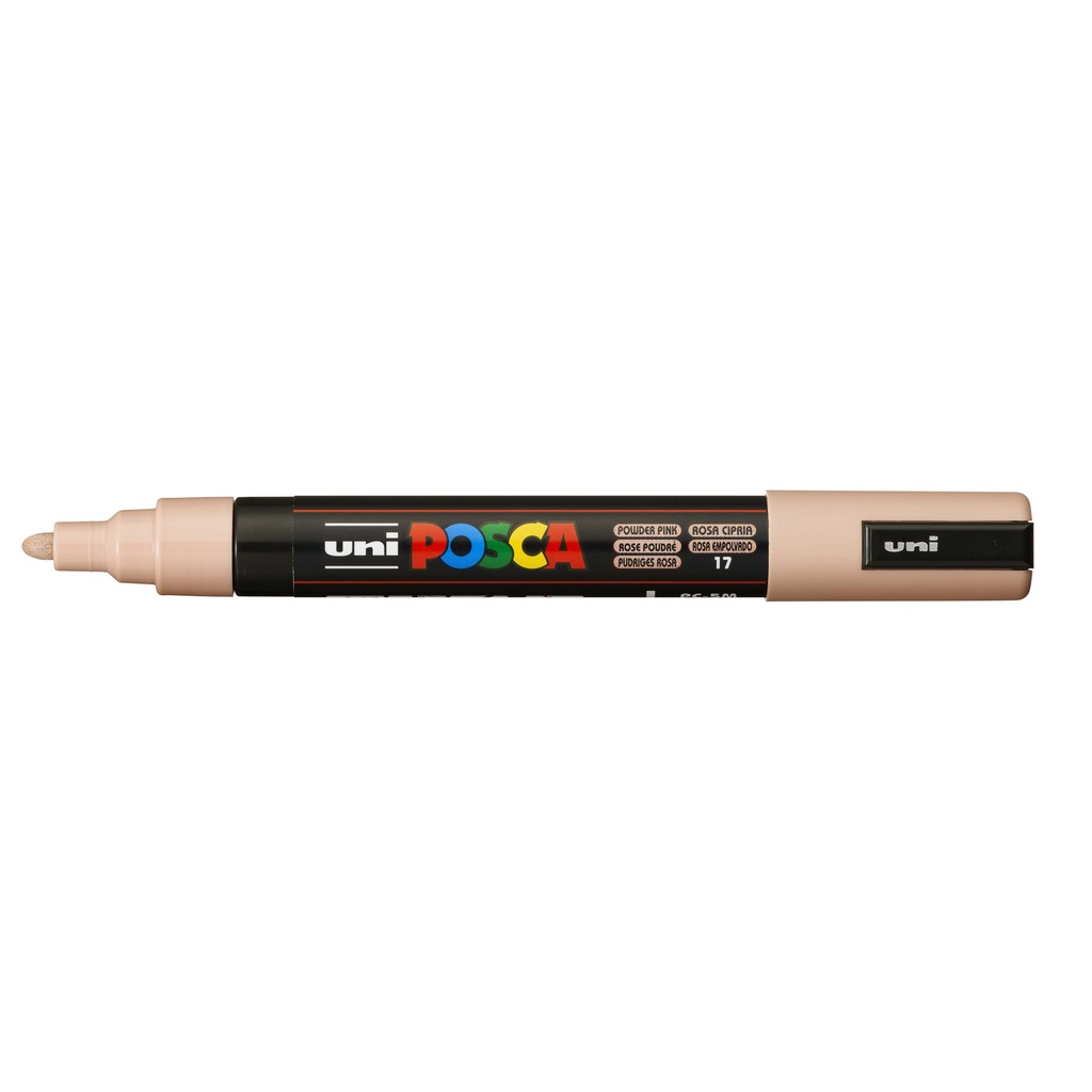 [PC5M REPO] Paintmarker Uni POSCA PC5M M poederig roze