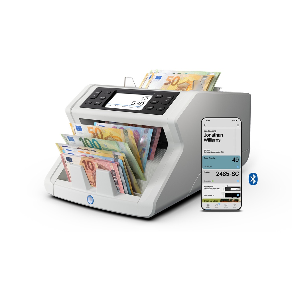 [115-0752] Biljettelmachine Safescan 2485-SC