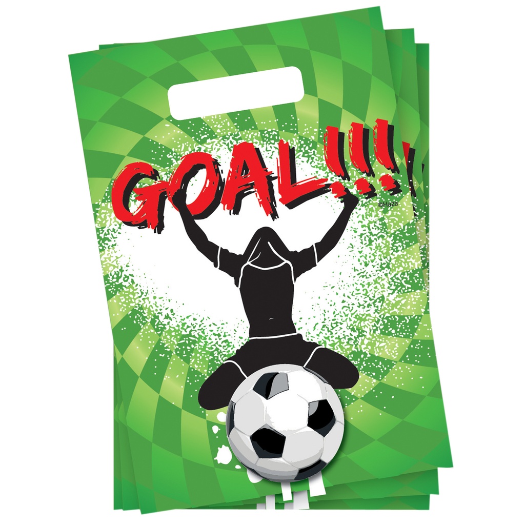 Uitdeelzakjes Haza goal 6 stuks