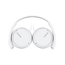 Koptelefoon Sony ZX110AP bedraad over ear wit