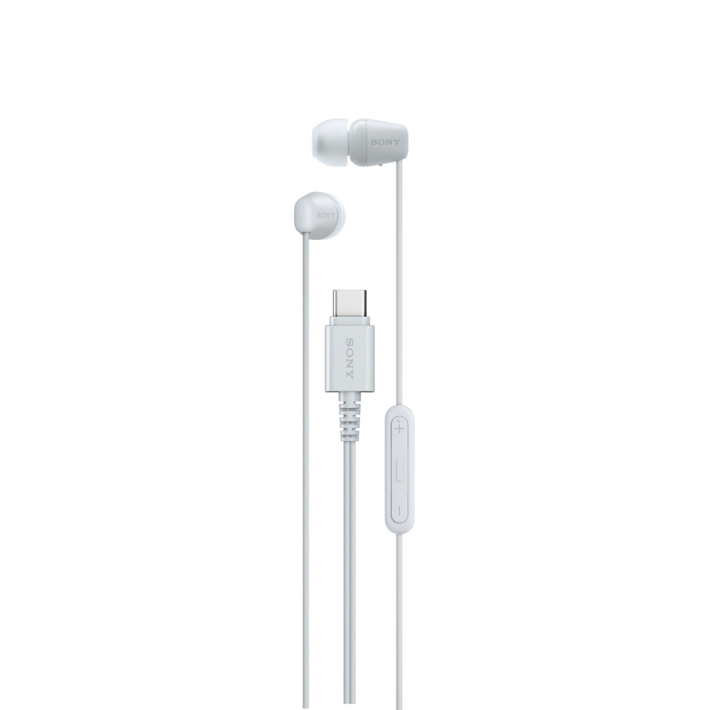 Oordopjes Sony EX15C bedraad USBc in ear wit