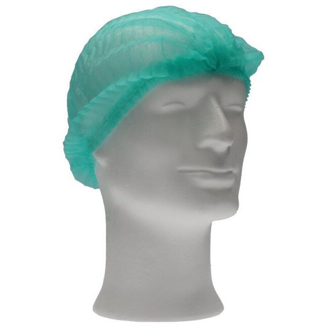 [233014] Haarnet CMT clip non-woven L 53cm PP groen