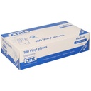Handschoen CMT M vinyl poedervrij wit 100 stuks