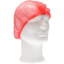 Haarnet CMT clip non-woven M 49cm PP rood