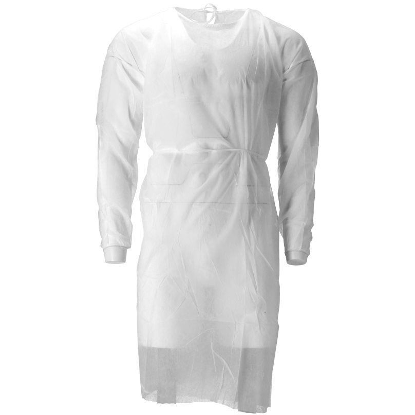 [519014] Isolatieschort CMT PP non woven 120x140cm wit