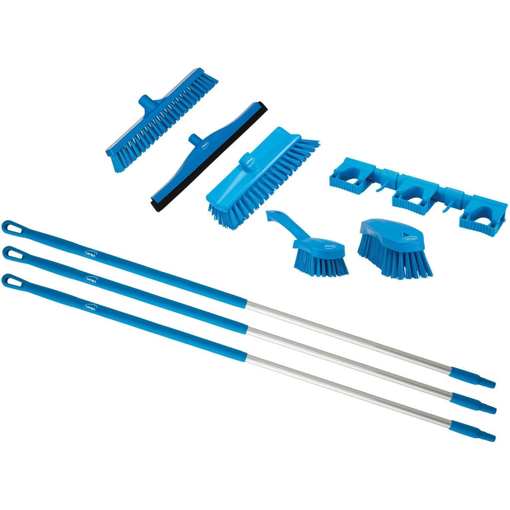 [990043] Starterkit Vikan Hygiene horeca 9-delig -Blauw