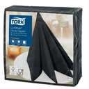 Dinerservet Tork Linstyle Premium zwart 478825