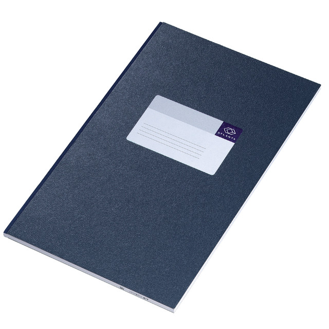 [2104212600] Notitieboek Djois Atl lijm 330x205mm bl