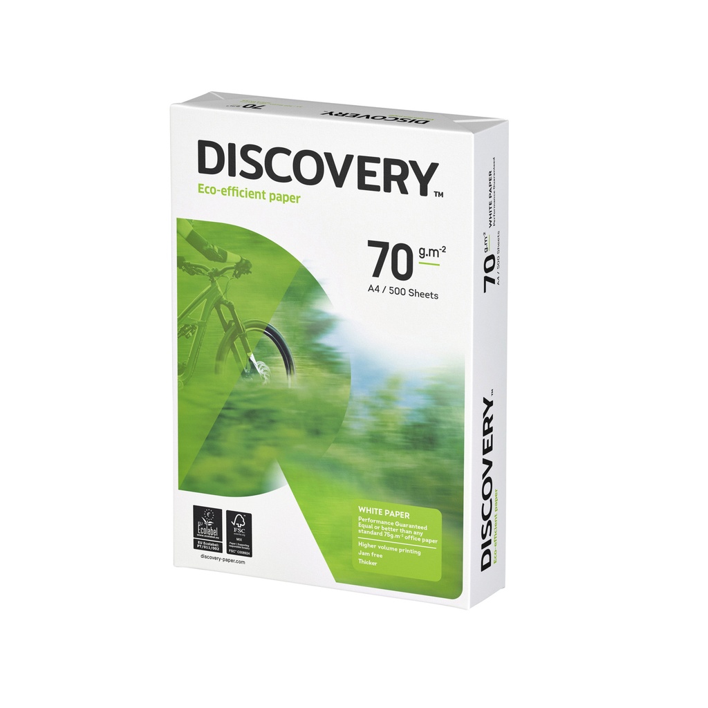 Kopieerpapier Discovery A4 70gr wit