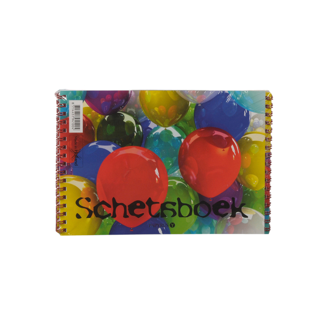 [894100] Schetsboek Papyrus ballon A5 120gr 20 vel