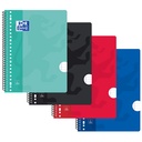 Collegeblk Oxf School A4+ ln 23gaats 160pag ass