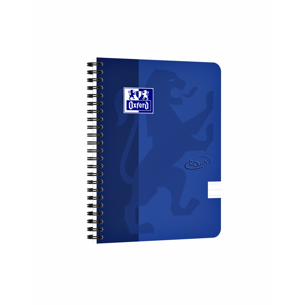 Spiraalblok Oxf Touch A5 lijn 140pag 80gr bl
