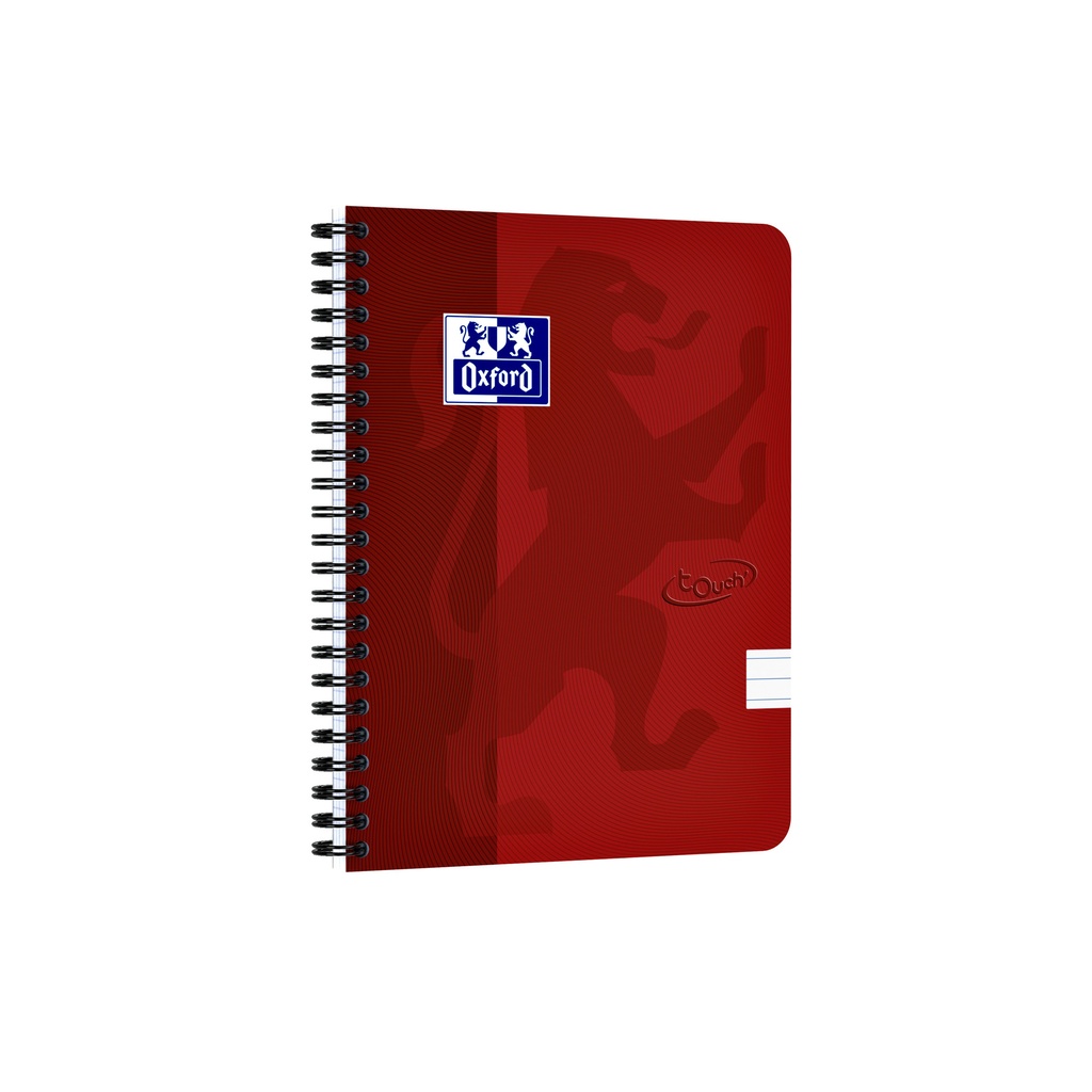 Spiraalblok Oxf Touch A5 lijn 140pag 80gr rd