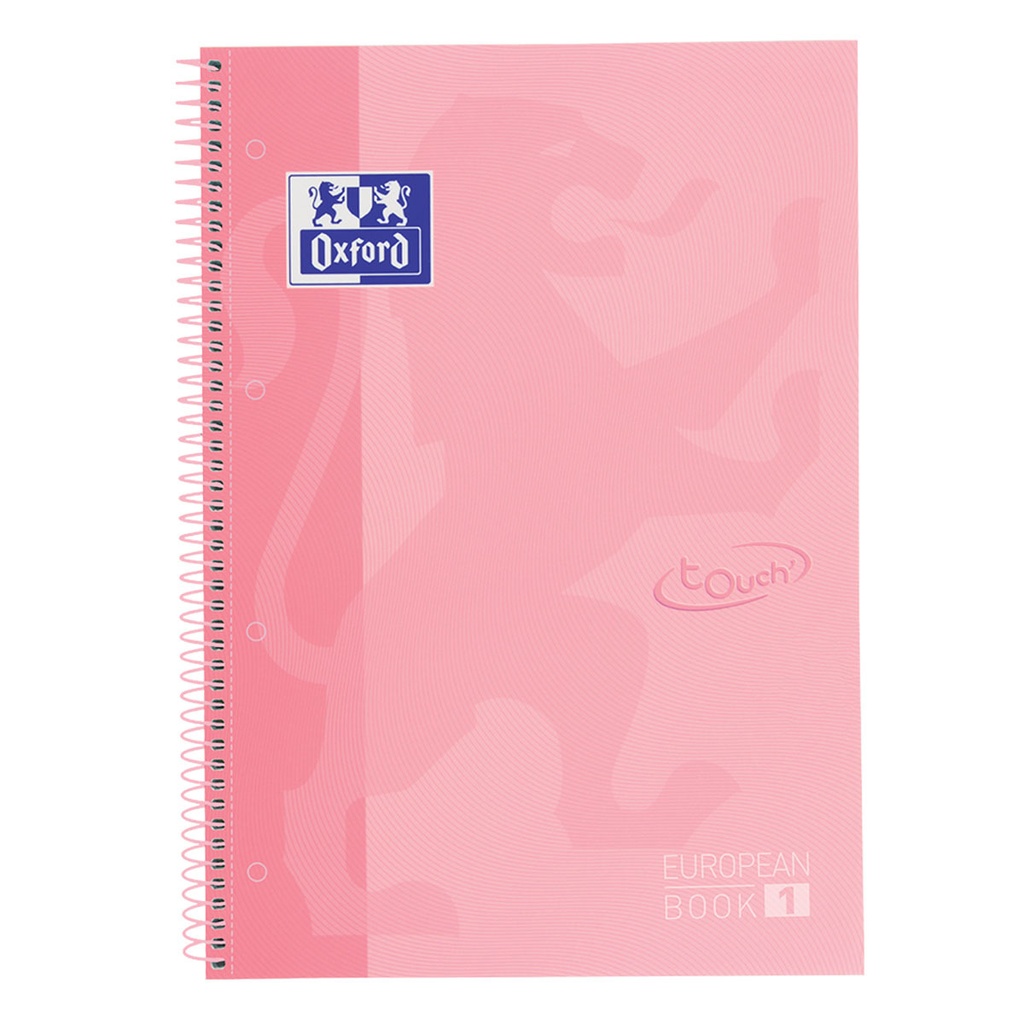 Notitieboek Oxf touch europeanb A4+ lijn 80v prz