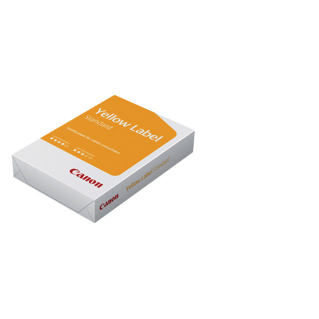 Kopieerpapier Yellow Label Standaard A4 80gr wit